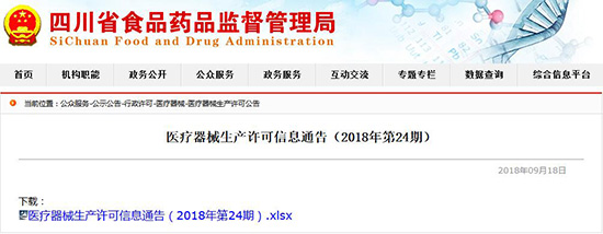藥品監督管理部門公示信息 醫療器械生產經營許可或備案信息公開內容有哪些?(圖1)